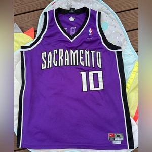 100% Authentic Mike Bibby Vintage Nike Kings Jersey Size XL Mens